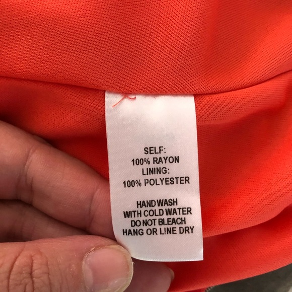 Lulu’s night in paradise coral swing sundress - Picture 9 of 10